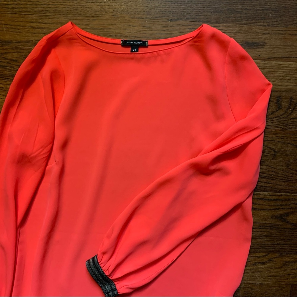 Stella & Dot Coral top